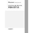 PIONEER VSX-D712-S/NKXJI Manual de Usuario