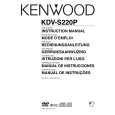KENWOOD KDV-S220P Manual de Usuario