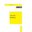 ZANUSSI FLS513 Manual de Usuario
