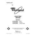 WHIRLPOOL GLER5434BQ1 Catálogo de piezas
