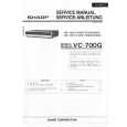 SHARP VC700G Manual de Servicio