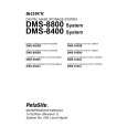 SONY DMS-8400D Manual de Servicio