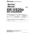PIONEER XR-VS200/DBDXJ Manual de Servicio