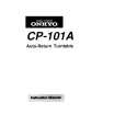 ONKYO CP101A Manual de Usuario