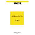 ZANUSSI ZGM77ITX Manual de Usuario