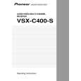 PIONEER VSX-C400-S/MLXU Manual de Usuario