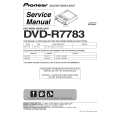 PIONEER DVDR7783 Manual de Servicio