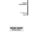 ARTHUR MARTIN ELECTROLUX CG5033W1 Manual de Usuario