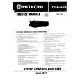 HITACHI HCA-8300 Manual de Servicio