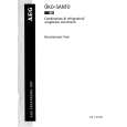 AEG ÖKO_SANTO.SUPER.3573-4.KG Manual de Usuario