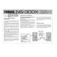 YAMAHA NS-300X Manual de Usuario