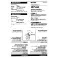 SONY XEP-800 Manual de Usuario