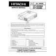 HITACHI CP-X958W Manual de Servicio