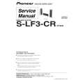 PIONEER S-LF3-CR/XTW/E Manual de Servicio