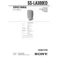 SONY SSLA300ED Manual de Servicio