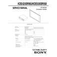 SONY KDE42XBR950 Manual de Servicio