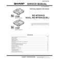 SHARP MDMT99HS Manual de Servicio