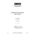 ZANUSSI ZWF1651W Manual de Usuario