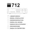 NAD 712 Manual de Usuario