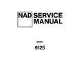 NAD MODEL 6125 Manual de Servicio