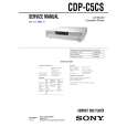 SONY CDPC5CS Manual de Servicio