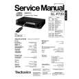 TECHNICS SLP720 Manual de Servicio