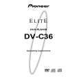 PIONEER DV-C36/KUXU/CA Manual de Usuario