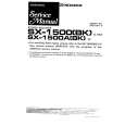 PIONEER SX1500 BK Manual de Servicio