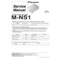 PIONEER M-NS1 Manual de Servicio