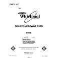 WHIRLPOOL MW8500XS1 Catálogo de piezas