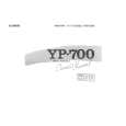 YAMAHA YP-700 Manual de Usuario