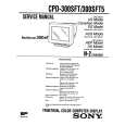 SONY CPD-300SFT Manual de Usuario