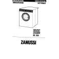 ZANUSSI ZD320SENSOT. Manual de Usuario