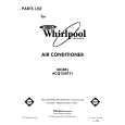 WHIRLPOOL ACQ154XY1 Catálogo de piezas