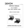 DENON DP-35F Manual de Servicio