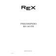 REX-ELECTROLUX RS140FH Manual de Usuario