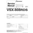 PIONEER VSX-808RDS/HVXJI Manual de Servicio