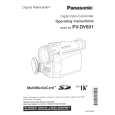 PANASONIC PVDV601D Manual de Usuario