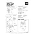 JBL GT800P Manual de Servicio