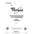 WHIRLPOOL RB160PXXB0 Catálogo de piezas