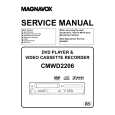 MAGNAVOX CMWD2206 Manual de Servicio