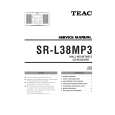 TEAC SR-L38 Manual de Servicio