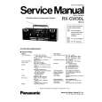 PANASONIC RXCW30L Manual de Servicio