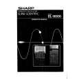 SHARP EL-9000 Manual de Usuario