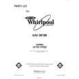 WHIRLPOOL LG7001XPW0 Catálogo de piezas