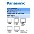 PANASONIC CT27L8SG Manual de Usuario