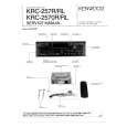 KENWOOD KRC257R Manual de Servicio