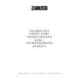 ZANUSSI ZR290/3TF Manual de Usuario