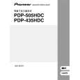 PIONEER PDP-505HDC/WA Manual de Usuario