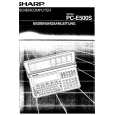 SHARP PCE500S Manual de Usuario